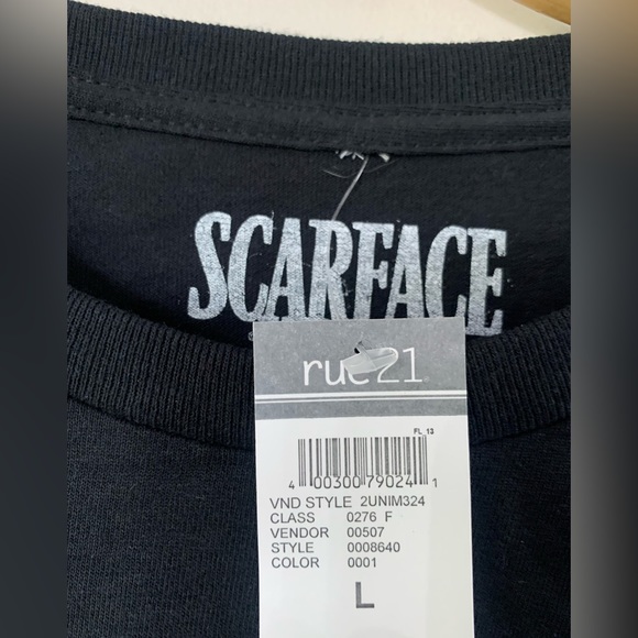 NEW SCARFACE T SHIRT SIZE:L - Picture 3 of 4